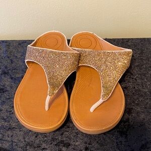 Fitflop Sparkling Gold Sandals